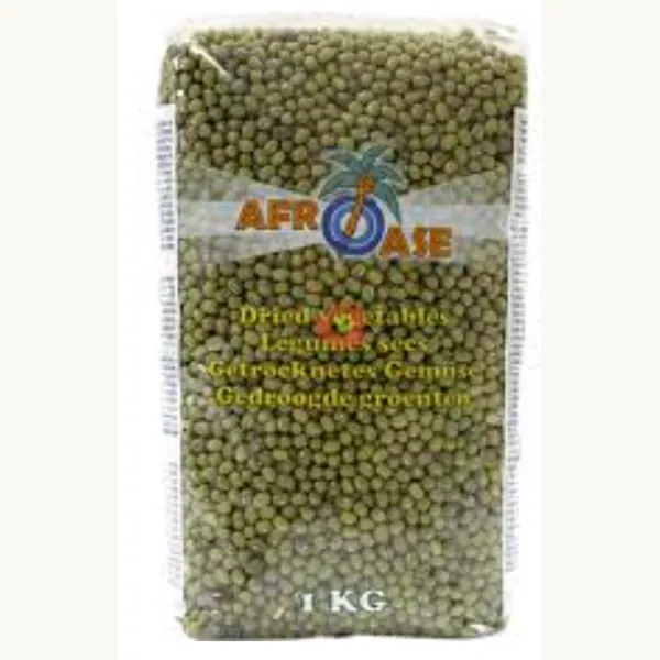 Produktförpackning för AFROASE Green Mung Beans