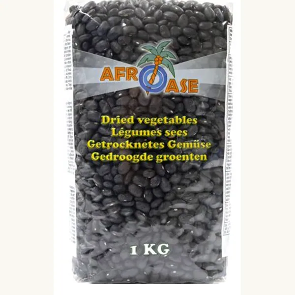 Produktförpackning för AFROASE Black Beans