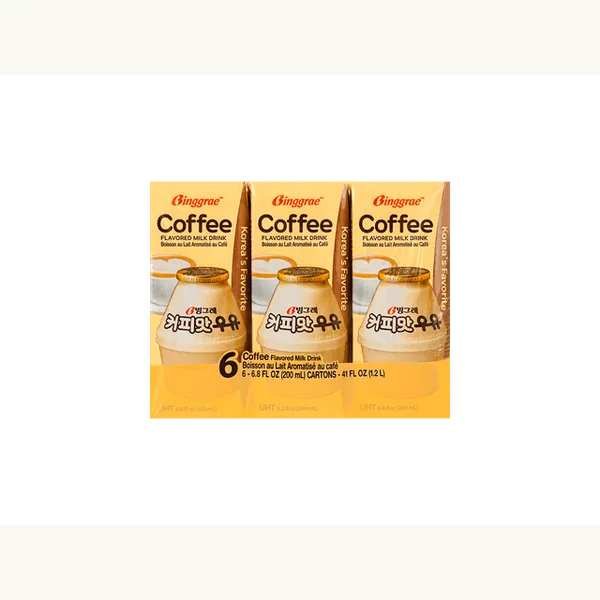 Produktförpackning för BINGGRE Coffee Milk Drink
