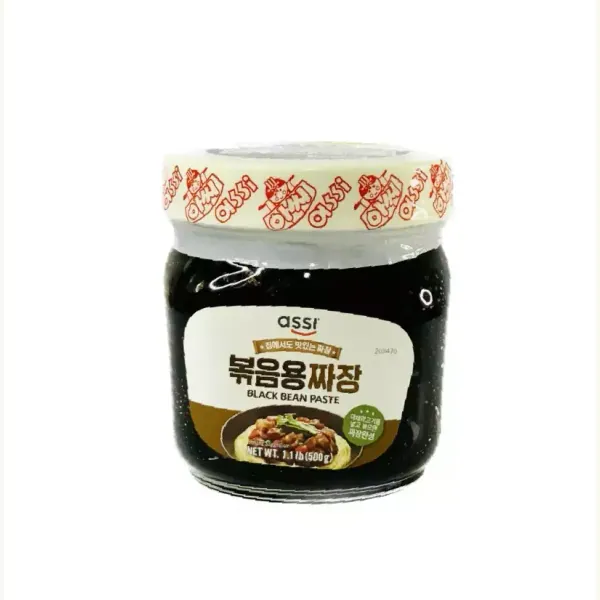 Produktförpackning för ASSI Jjajangmy eon Black Bean Paste