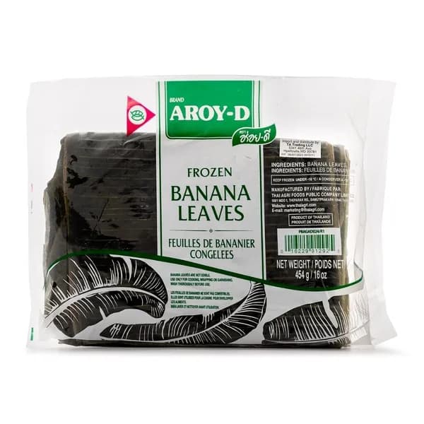 Produktförpackning för Banana Leaves