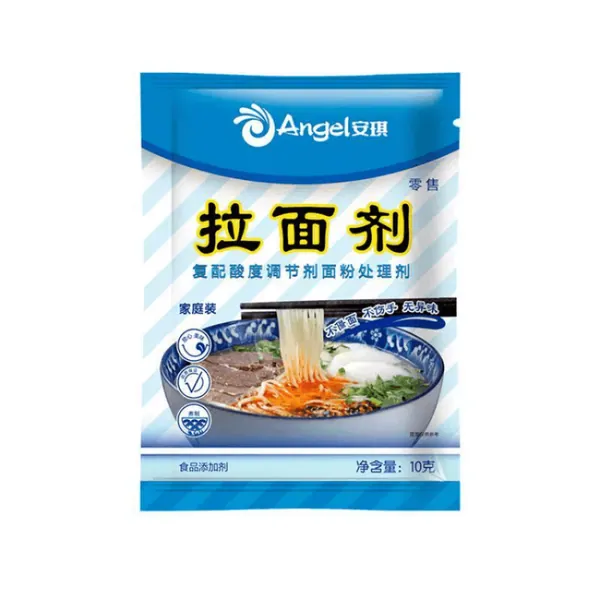 Produktförpackning för ANGEL Flour Treatment For Ramen Noodles